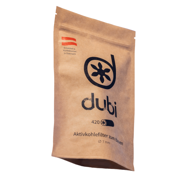 dubi Superflow Aktivkohlefilter 420er Sackerl