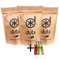 dubi 3 x 420er Bundle Superflow Aktivkohlefilter